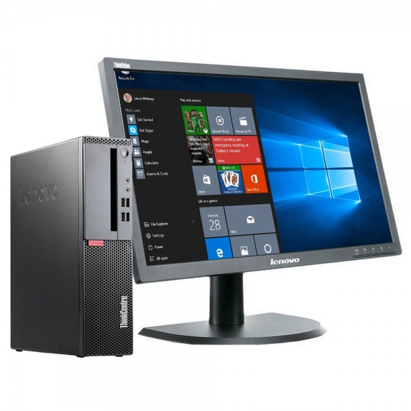 Lenovo ThinkCentre M710s i3-7100, 8GB DDR4, 120GB SSD + 22'' FHD monitor Lenovo ThinkCentre M710s i3-7100, 8GB DDR4, 120GB SSD + 22'' FHD monitor